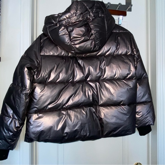 Gap NWT Gunmetal Puffer Jacket - Picture 14 of 17